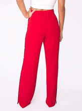 Load image into Gallery viewer, HIGH WAISTED RELAXED SIDE SNAP TROUSER