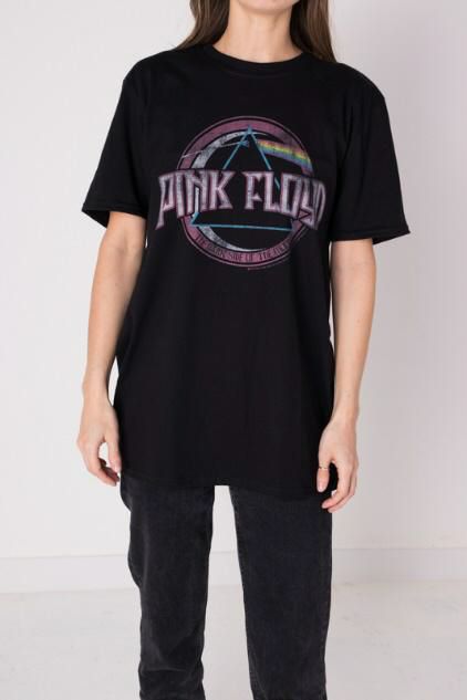 TRIANGLE PINK FLOYD GRAPHIC TEE