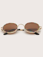 Load image into Gallery viewer, BROWN JEWELED SUNNIES
